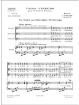 Salut Au Chevalier Printemps Op. 151-2. - SAINT-SAËNS - Partition